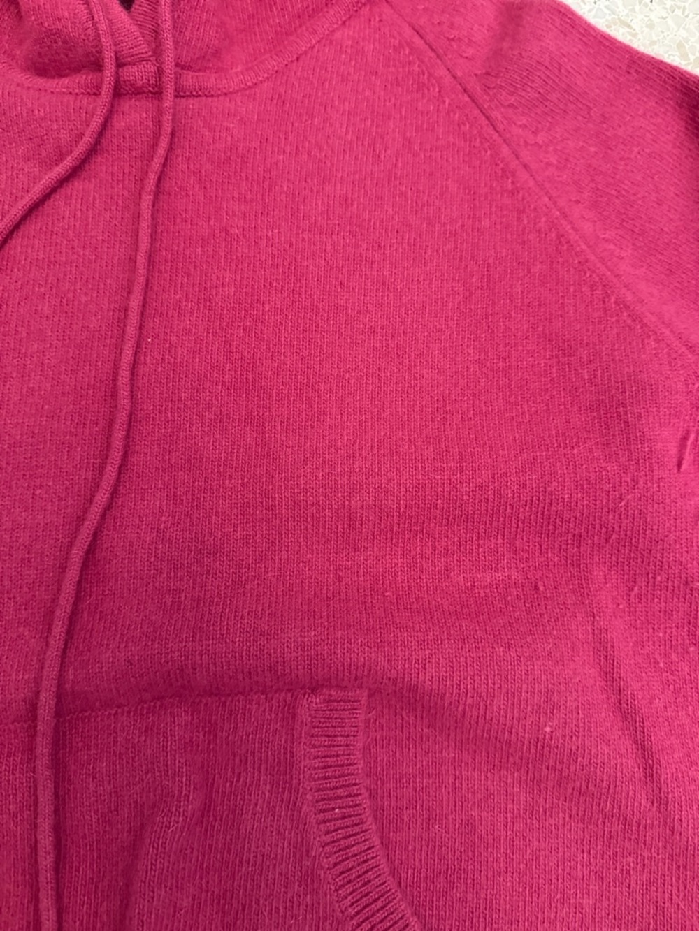 Banana Republic Raspberry Hooded Knit Sweater - Picture 2 of 3
